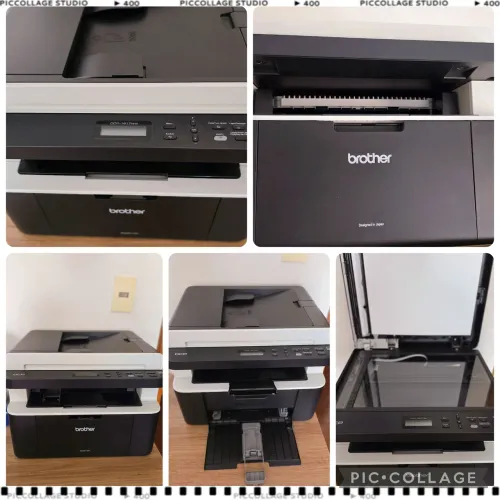 Impressora Brother laser com toner cheio