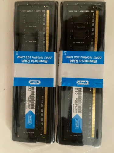 2 Memória RAM DDR3 8GB Knup Novas Lacradas