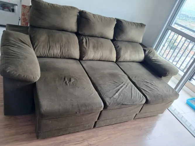 SOFÁ RETRÁTIL VIRA CAMA