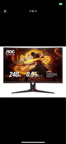 Monitor AOC Legend 240hz Curvo 27?