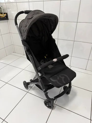 Carrinho De Bebe Bali Preto Galzerano