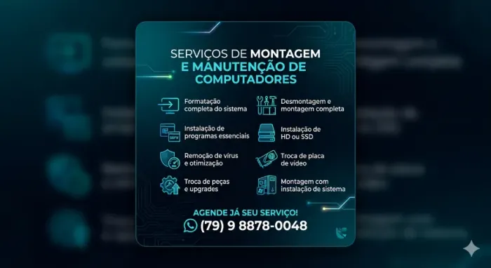 Técnico de Informática: Montagem e manutenção de computadores