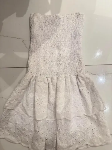 Vestido Branco Tamanho 14