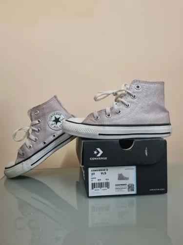 Tênis All Star Chuck Taylor N°27 Pink/prata
