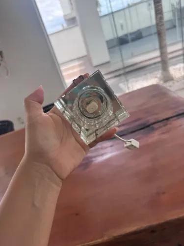 Platônico quadrado de cristal 