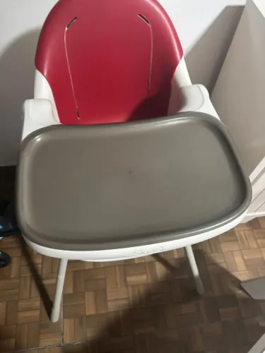 Cadeirinha Alimentação Bebê - Cadeira de Refeição Safety 1st, Jelly, Vermelho