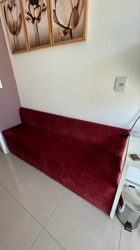Sofá e puf