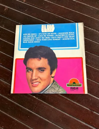 vinil elvis presley disco de ouro 1977 lp 