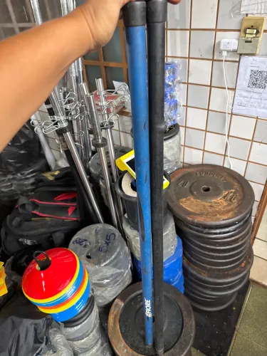 Bastão sem carga usado