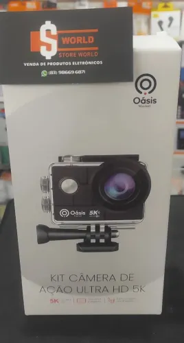 Kit câmera de ação ultra HD 5K - Store World