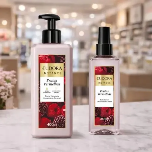 KIT EUDORA BODY SPRAY E HIDRATANTE 