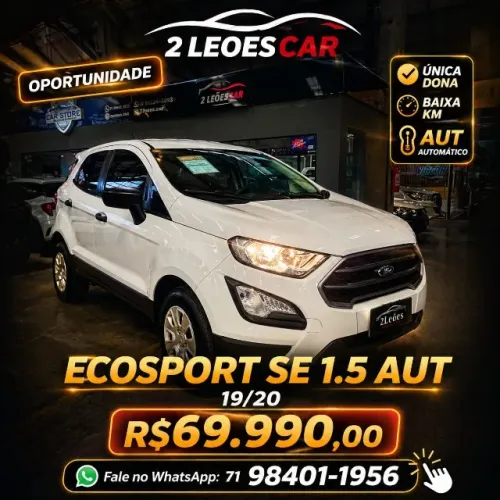Ford Ecosport SE Direct 1.5 Flex 5P Aut. 2020