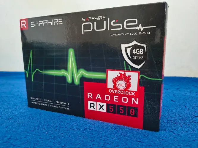 Placa de Vídeo SAPPHIRE Pulse RTX Radeon RX 550 4GB
