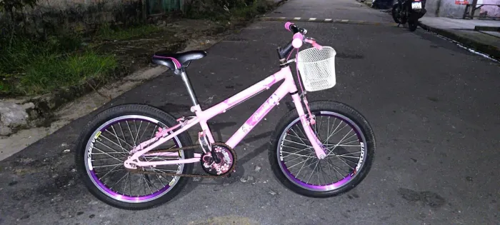 Bicicleta infantil feminina