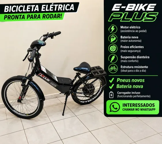 Vendo bicicleta elétrica