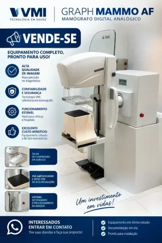 Mamógrafo Vmi GRAPH MAMMO AF - VENDA E LOCAÇÃO