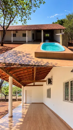 Vendo casa com piscina em Corguinho poção do Jaú -