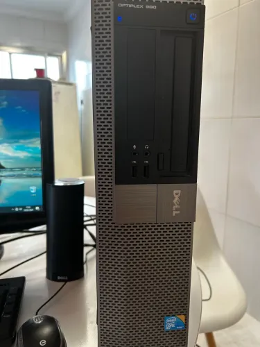 Desktop Dell completo + monitor + teclado + mouse + impressora