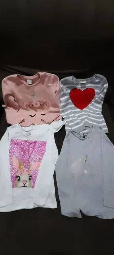 Combo meninas blusas de frio tam 5/6/7