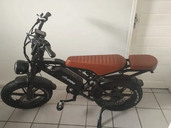 Vendo esse bicicleta V20brake pro de 750w praticamente zerado *