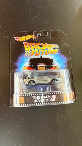 Hot Wheels Retro | back to the future | time machine hover mode