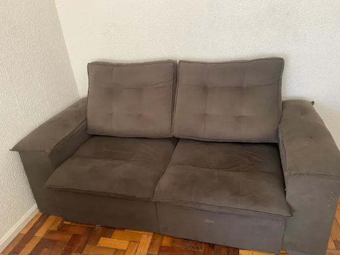 Sofá retrátil 2 lugares