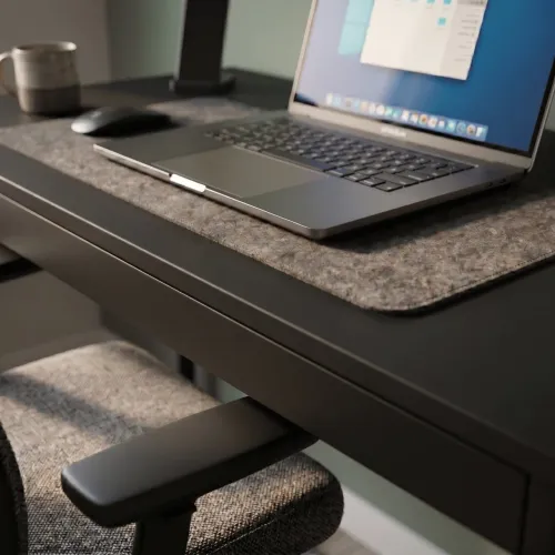 Mesa para escritório - caixa fechada