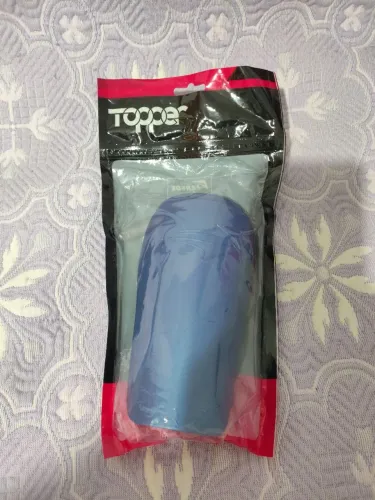 Caneleira Topper Titanium nova azul tamanho único infantil