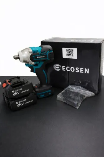 ? Chave de Impacto ECOSEN 21V - 700Nm + 2 Baterias