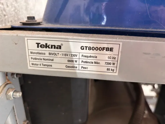 Gerador TEKNA 7200W