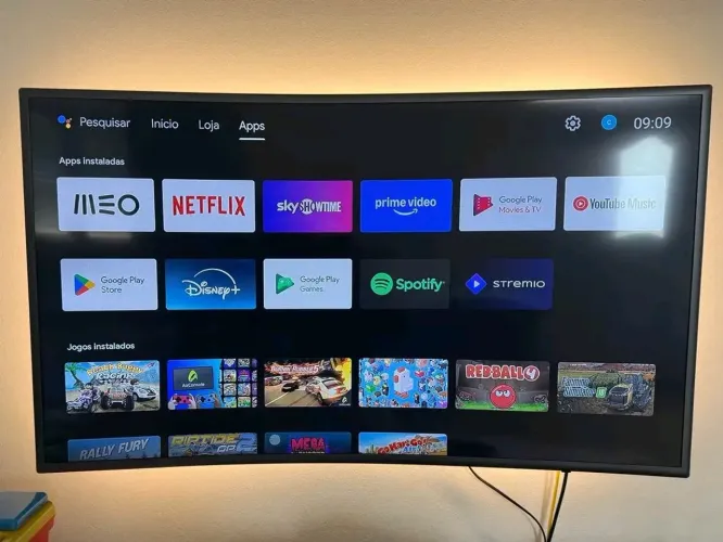 SMARTV 55 POLEGADAS Samsung 4k tela curva