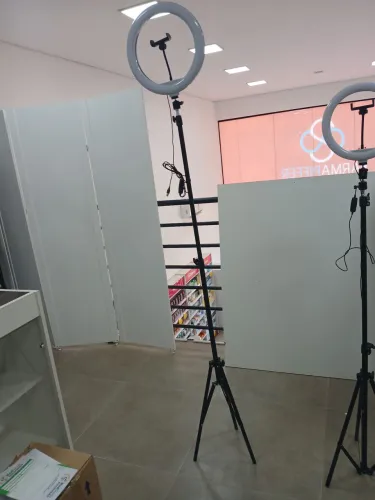 Ring light 30 cm com tripé