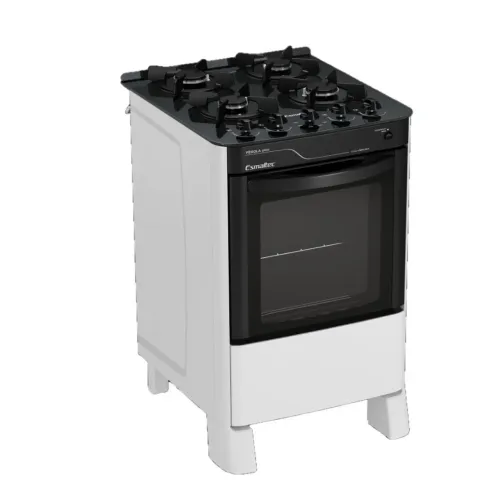 Fogão Esmaltec pérola glass