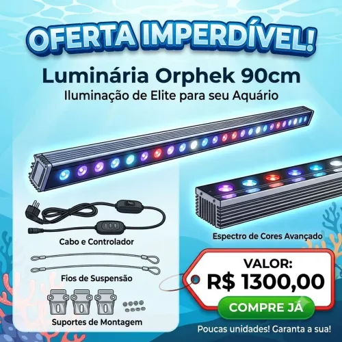 Luminária orphek 90cm