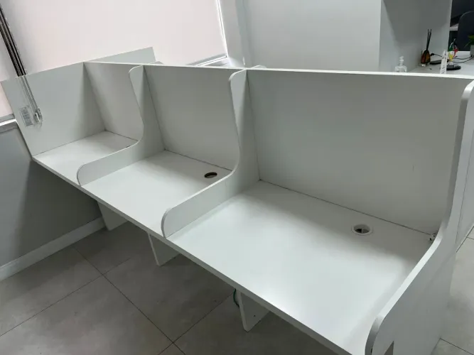 Mesa Para Escritório Plataforma Dupla