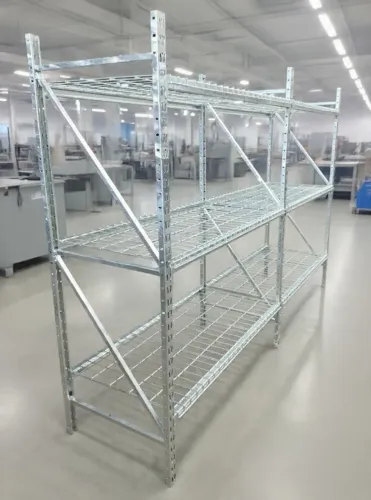 Estante Porta Palete Mini Slim Galvanizado a Fogo Estante Metálica pronta entrega