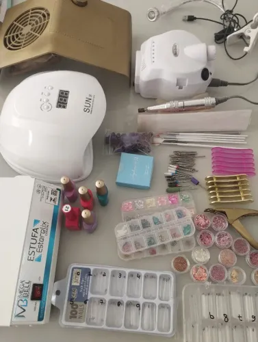 Kit de material para Nail Design