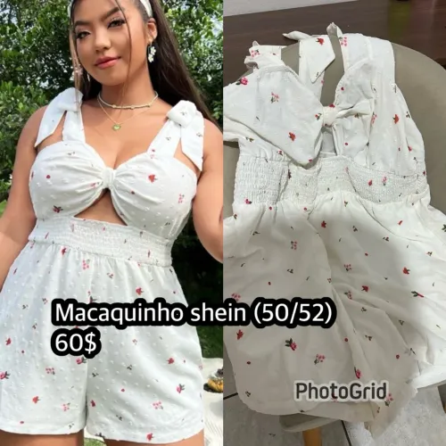 Macaquinho shein 3xl