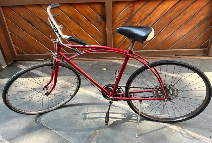 Bicicleta caloi arco duplo. Década 50 à 60