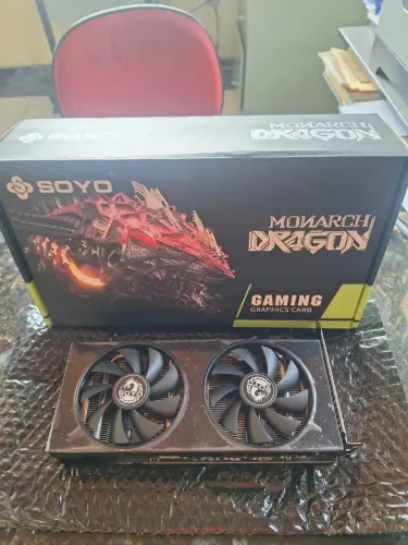 Placa de vídeo SOYO RX5600 6GD6 GPU NAVI 10 - 7nm