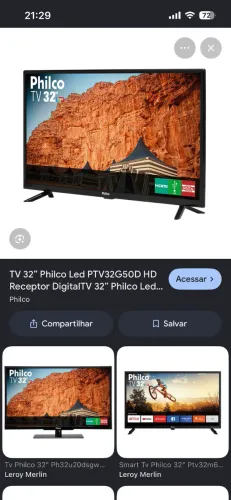 Tv smart Philco 32 polegadas
