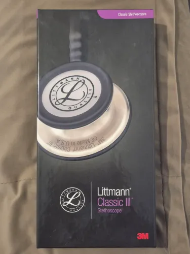 Estetoscópio Littmann Classic III - Cor Preto Rainbow seminovo