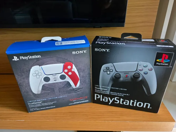 Controle Dualsense Edição Especial 30 anos e God of War