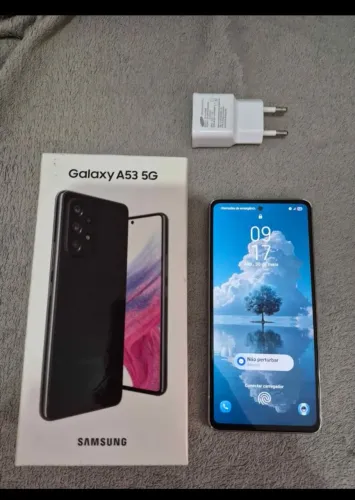 Samsung Galaxy A53 5G Novo - Branco - Completo e Impecável!