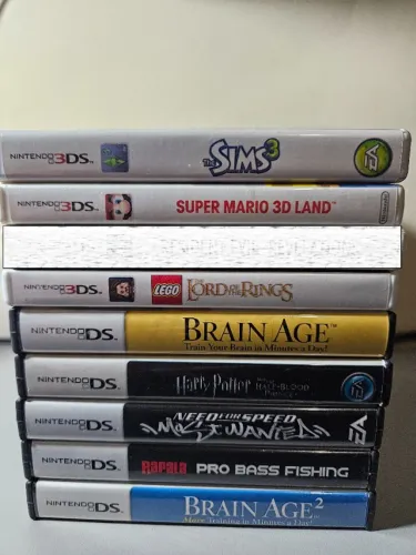 Lote Jogos Nintendo DS e 3DS | Completos e Testados