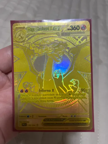 Carta Pokémon MEGA CHARIZARD X EX