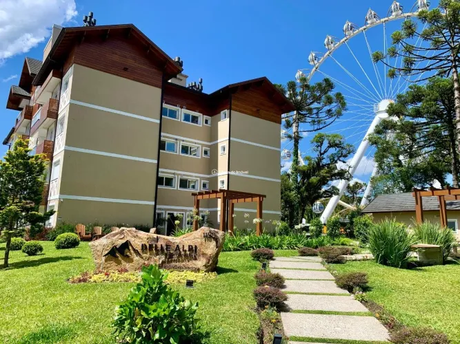 Apartamento no Condomínio Delle Alpi em Canela
