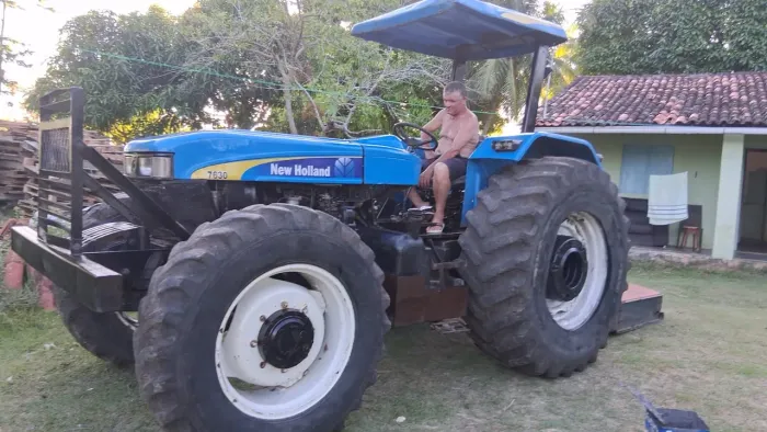 TRATOR NEW HOLLAND 7630 - OPORTUNIDADE