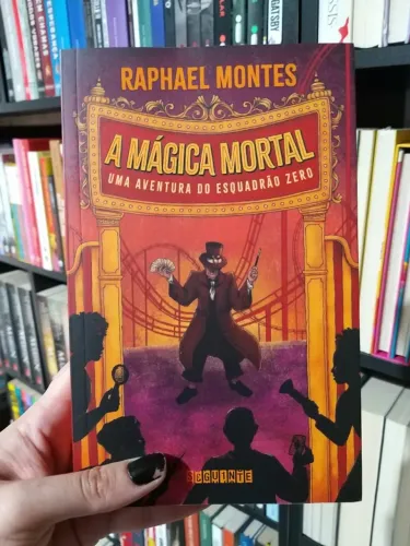Livro A mágica mortal - Raphael Montes