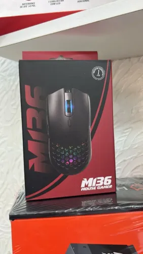 ? Mouse Gamer M136 RGB - Novo na Caixa ?